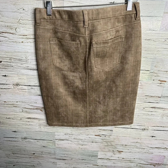 Liverpool los Angelos brown pencil skirt suede like size 27 / 4 - Picture 6 of 8